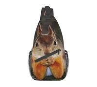 Scoiattolo 01 Borsa a tracolla scoiattolo Zaino a tracolla carino Zaino da giorno Zaino casual Borsa da trekking Borsa zaino per animali