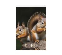 Scoiattolo Animale Benvenuto Giardino Bandiera 2x3 Ft Doppio Lato No Fade Casa Yard Bandiere Foto Sfondo Banner Per Cortile Portico Prato Decorazione Esterna