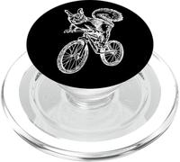 Scoiattolo Bicicletta Bicicletta Divertente Animale Biker Bici Cool Bike PopSockets PopGrip per MagSafe