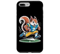 Scoiattolo che gioca a calcio numero 7 divertimento Custodia per iPhone 7 Plus/8 Plus