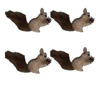 Scoiattolo con pigna decorazioni per albero di Natale addobbi natalizi set da 4 idea regalo ornamento casa