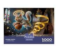 Scoiattolo della cattedrale di York Puzzle in Legno Impermeabile Puzzles Da 1000 Pezzi Regali Per Adulti Colorati Giochi Di Impegnativi