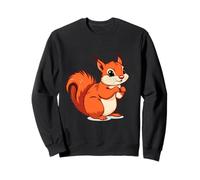 Scoiattolo Divertente e Carino Felpa