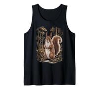 Scoiattolo Foresta Natura Regalo Passeggiata Scoiattolo Canotta