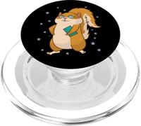 scoiattolo fresco con libro albero roditore PopSockets PopGrip per MagSafe