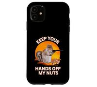 Scoiattolo Hey Keep Your divertente sarcastico tramonto amante scoiattolo Custodia per iPhone 11