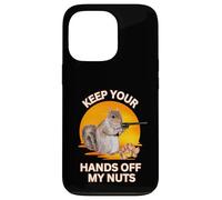 Scoiattolo Hey Keep Your divertente sarcastico tramonto amante scoiattolo Custodia per iPhone 13 Pro