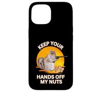 Scoiattolo Hey Keep Your divertente sarcastico tramonto amante scoiattolo Custodia per iPhone 15