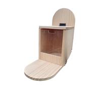 Scoiattolo in legno - Feeder per esterni | Scoiattolo Feeder per esterni, Chipmunk - Feederr per esterni, Chipmunk - Stazione di alimentazione Ffür Giardino fuori dal giardino, contenitore per animali