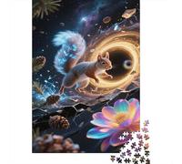 scoiattolo Puzzle 1000Pcs fantasia Puzzle Colorato Edugattoivo Puzzle Idea Regalo Gioco Familiare Per Gioco Familiare Festa Aziendale Regalo 1000pcs (75x50cm)