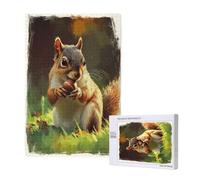 Scoiattolo Puzzle 2000 Pezzi, Animale Puzzle Adatto ad Adulti e Principianti, Giochi Divertenti/Sfidanti/Impossible, DIY Hobby Creativi per Adulti Attività Artigianali, Regali per Uomini/Donne M-1122