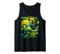Scoiattolo Shamrocks Forest Animal St Patricks Day Forestcore Canotta