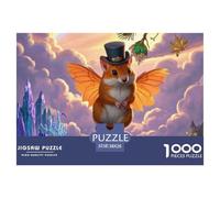 Scoiattolo VolanteJigsaw Puzzle for Adults 1000pcs Age 12+ for Adults Challenge HighDifficulty Beautiful Decoration for Women Gifts for Man38x26cm/1000pcs