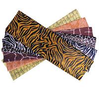 scola 24 Fogli di Carta velina, Stampe Safari assortite, 50 x 75cm