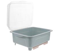 Scola Piatti Con Coperchio Porta Scolapiatti Da Cucina Stendino Compatto