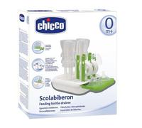 CHICCO Scolabiberon Rastrelliera Asciuga Biberon colore Bianco e Verde