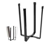 Scolabottiglie per Borracce, Nero Pieghevole Metallo Scola Bottiglie, Portabottiglie Scolabottiglie, Scolapiatti Da Cucina, Portabottiglie Pieghevole, per Bottiglie, Tazze, Bicchieri, Sacchetti