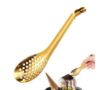 Scolapasta al caviale - cestino perforato, elegante strumento di drenaggio, accessorio culinario riutilizzabile, scolapasta funzionale ideale per placcare antipasti, doeuvres zuppe salse