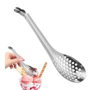 Scolapasta al caviale - cestino perforato, elegante strumento di drenaggio, accessorio culinario riutilizzabile, scolapasta funzionale ideale per placcare antipasti, doeuvres zuppe salse