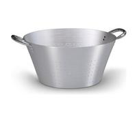 Scolapasta Alluminio (32cm) conico SERIE 7000 Silver naturale 7060 32