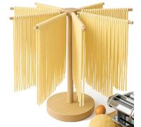 Scolapasta grande in legno, pieghevole, per pasta fresca, spaghetti, stendipasta, stendipasta, stendipasta