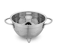 Scolapasta in acciaio inox con manici diametro 20cm - scola pasta lunga e corta