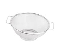 Scolapasta multiuso in acciaio inox con colino a due manici per cucinare e lavare i piatti in modo efficiente da cucina con doppio manico