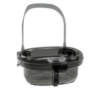 Scolapasta per lavello con supporto per rubinetto | Con design push-to-pour grande capacità lavello filtro cestino per zuppa macchia capelli doccia lavaggio RV scarico