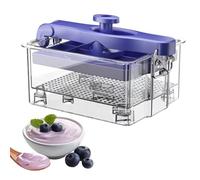 Scolapasta per yogurt spesso separatore per latte, riutilizzabile | Separatore Di Yogurt Con Coperchio Per La Produzione Di Latte Di Noci, Succo, Colazione Sana, Preparazione Pasto,