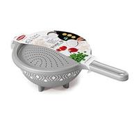 Stefanplast Tosca, scolariso grigio cm 22 con coperchio