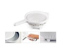 Scolapasta Plastica (23cm) con coperchio TOSCA Tortora 55750