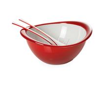 Scolapasta, Posate e Ciotola da Insalata (Ø 26cm) Set da 3 pezzi Omada Design