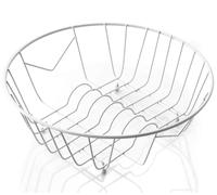 Scolapiatti Ø 36cm Cestino per Scolare Ø 38,5cm Lavandino Plastica