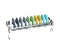 Scolapiatti A Parete, Scolapiatti, Scolapiatti Sospeso, Scolapiatti Con Vassoio Raccogligocce, Scolapiatti In Acciaio Inox Per Bancone Cucina(Without chopstick cage,80cm)