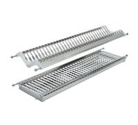 Scolapiatti acciaio inox per mobile cucina da 40 cm robusto ottimo ricambio ì