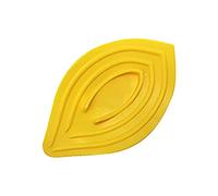 Scolapiatti ad anello per spugna da cucina, porta foglie scorrevoli, portasapone e multifunzione, per cucina, sala da pranzo e bar, scolapiatti in acciaio inox (giallo, taglia unica)