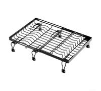 Scolapiatti Allungabile in Ferro 28-48cm Antiruggine | Ferro trattato antiruggine, lunghezza regolabile 28-48cm, design per robusto per uso quotidiano