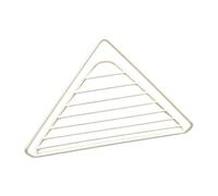 Scolapiatti angolare in acciaio , scolapiatti triangolare, per cucina | Scaffale di scarico triangolare per il controsoffitto del gabinetto dell'armadio della casa di vanità