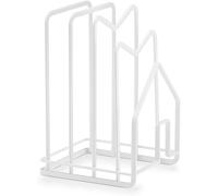 Scolapiatti - Colapiatti da Lavello in Metallo 12x14.5x21.5cm, Bianco