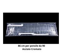 Scolapiatti colapiatti e sostegni ad da incasso 76-86 cm per pensili da 80-90 cm