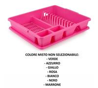 Scolapiatti con vassoio 47x39 2209 Heidrun COLORE MISTO NON SELEZIONABILE