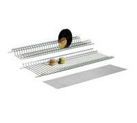 SCOLAPIATTI CROMATO IN KIT 76 cm