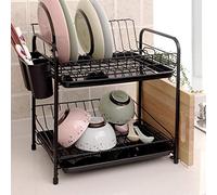 Scolapiatti da Appoggio per Lavello,Cucina Posate Titolare Lavello Ripiani Scolapiatti Stoviglie Muro Mensole Mobiletto Acciaio Inossidabile