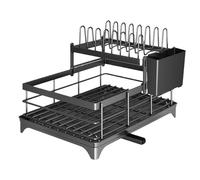 Scolapiatti da cucina resistente alla ruggine per coperchio della pentola | Heavy Duty piastra Storage Rack per cucina casa ristorante RV appartamento controsoffitto angolo interno hotel fattoria