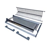 SCOLAPIATTI DA INCASSO 86,4 cm per Pensili 90 cm CON TELAIO Regolabile in