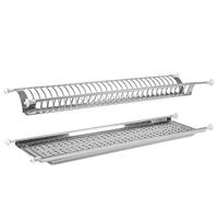 Scolapiatti Da Incasso In Acciaio Inox Cm86