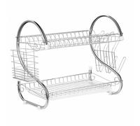 Scolapiatti da Lavandino Feel Maestro MR-1025-38 38 x 24 x 39 cm Argentato