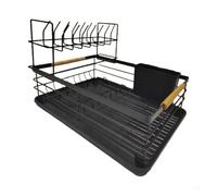 Scolapiatti Efficiente For Piatti Da Cucina Con Scolapiatti 87HA(Black)