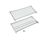 Scolapiatti griglia per pensile in acciaio inox 18/8 con supporti