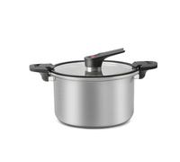 Scolapiatti in acciaio inox, a 2 ripiani, con scolapiatti, porta utensili e pratico scolapiatti, colore: nero